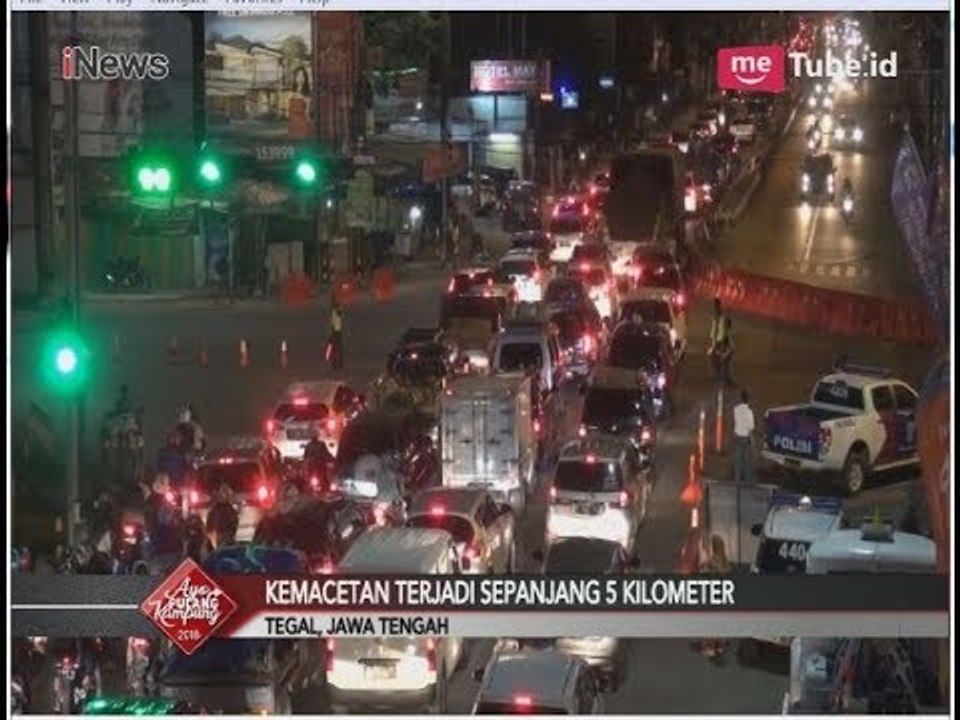 Arus Balik Lebaran, Pantura Tegal Padat Hingga 5 Kilometer - iNews Malam 17/06