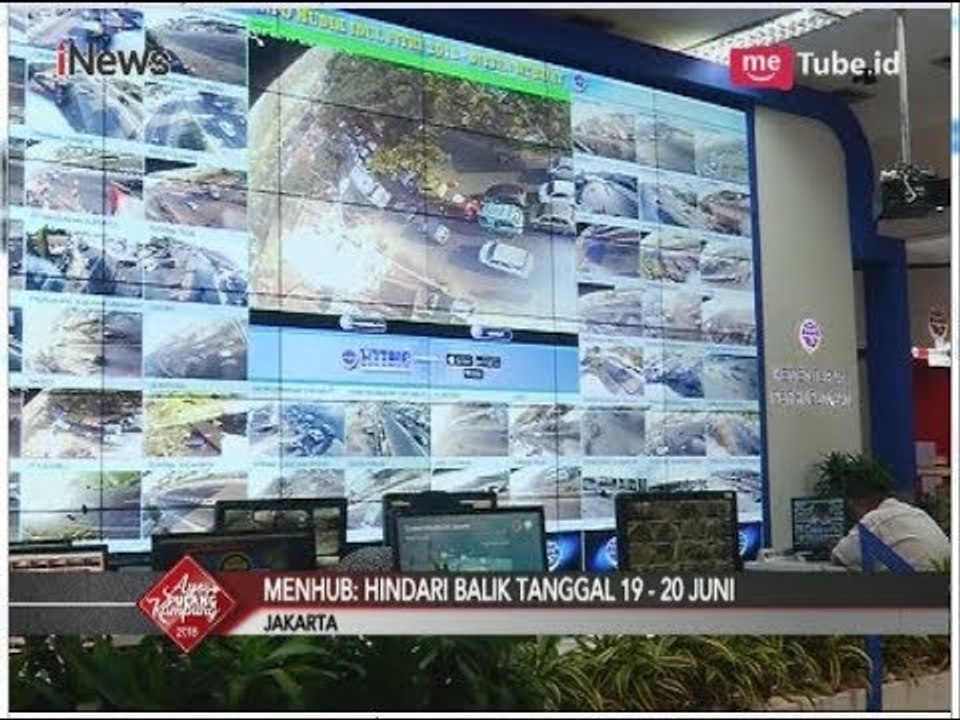Menhub: Hindari Puncak Arus Balik Tgl 19-20 Juni 2018 - iNews Pagi 18/06
