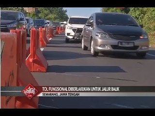 Download Video: Dibuka untuk Arus Balik, Pemudik Gratis Lalui Tol Fungsional Batang-Semarang - Special Report 18/06