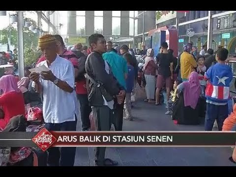 Arus Balik, Diprediksi 21 Ribu Pemudik Tiba di Stasiun Pasar Senen - iNews Sore 18/06