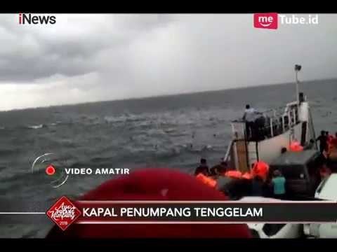 Video Amatir KM Sinar Bangun Tenggelam di Danau Toba, 80 Penumpang Terapung - iNews Malam 18/06