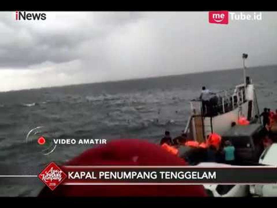 Video Amatir KM Sinar Bangun Tenggelam di Danau Toba, 80 Penumpang Terapung - iNews Malam 18/06