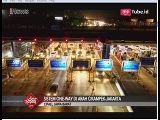 Sistem One Way di Arah Cikampek-Jakarta - iNews Pagi 19/06