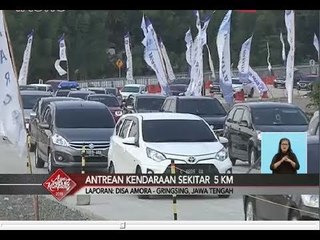 Pantauan Arus Balik, Terjadi Antrean 5 Kilometer saat Masuki Jembatan Kali Kuto - iNews Siang 19/06