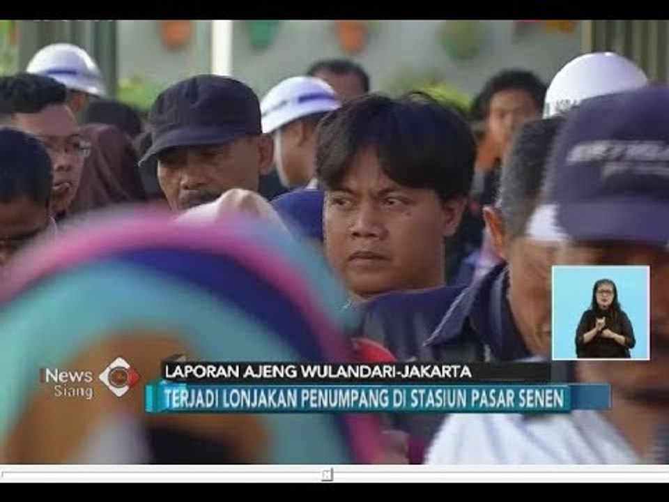 Pantauan Arus Balik, Sebanyak 22.688 Pemudik Telah Tiba di Satsiun Pasar Senen - iNews Siang 19/06