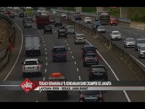 Kendaraan yang Melintas di Tol Cikampek-Jakarta Meningkat hingga 61% - iNews Sore 18/06