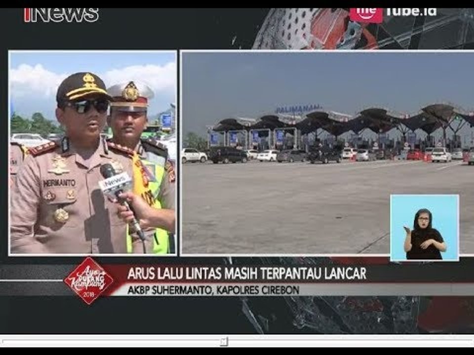 Kapolres Cirebon: Tol Palimanan Ramai Lancar, 16 Gardu Dibuka untuk Arus Balik - iNews Siang 20/06