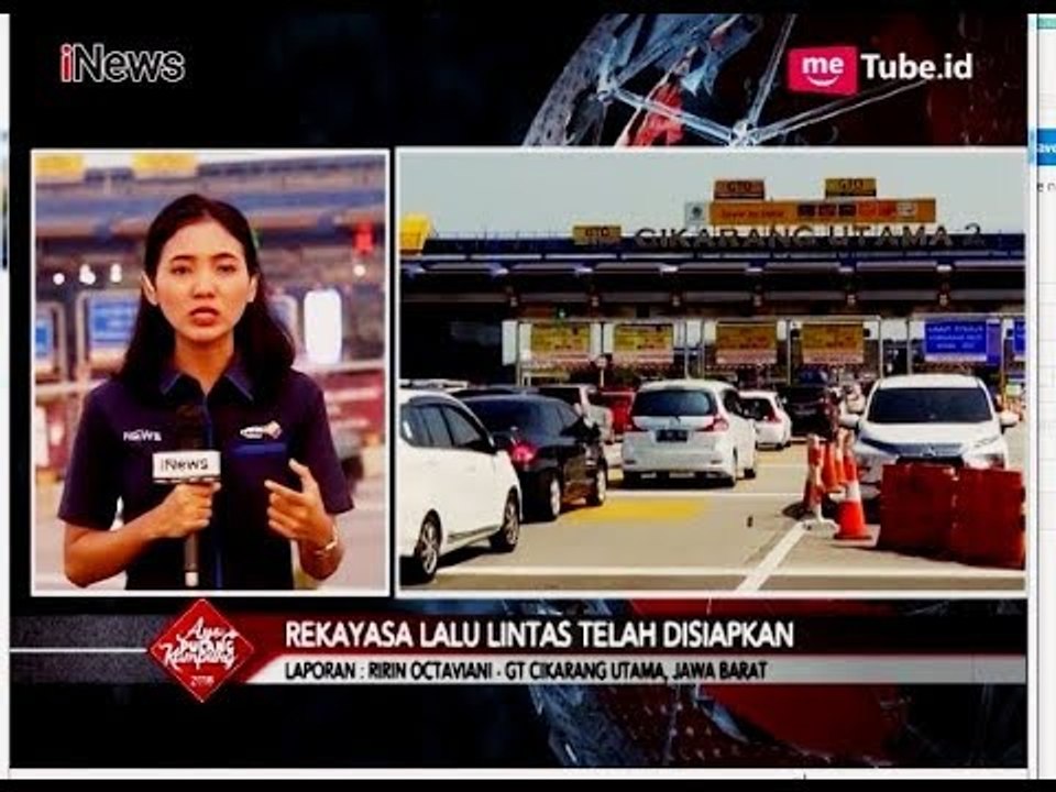 H+5, Arus Lalu Lintas Pagi Hari di Tol Cikarang Utama Terpantau Normal - iNews Pagi 20/06