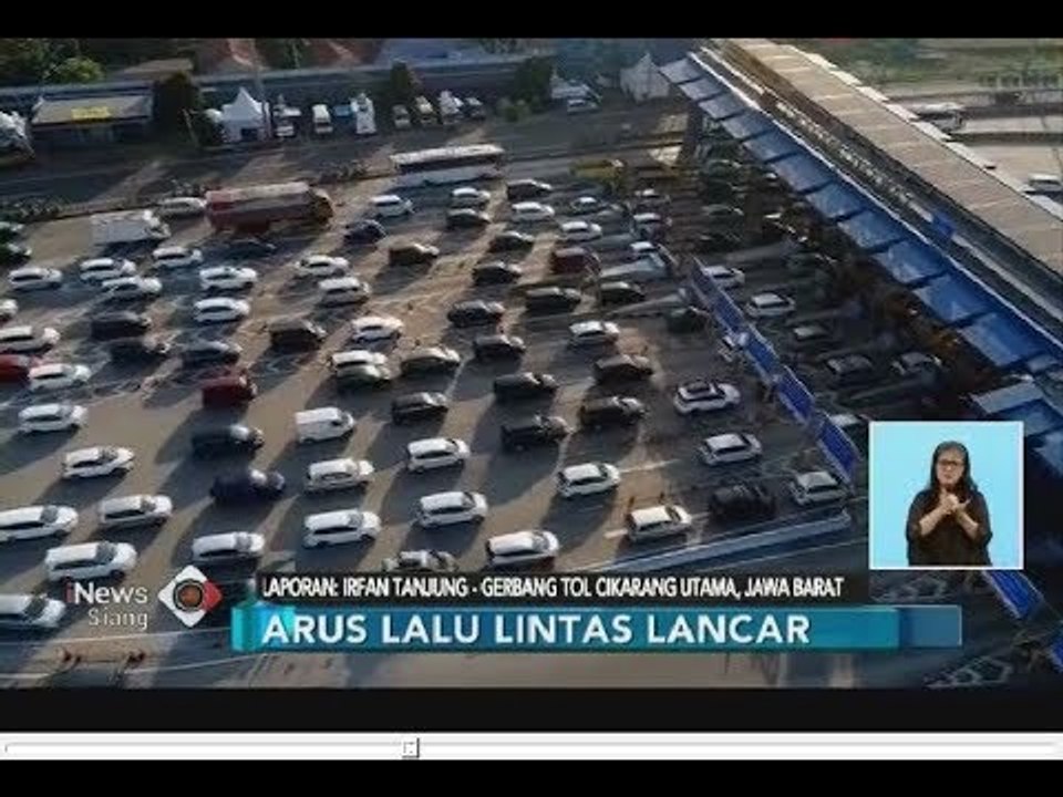 Puncak Arus Balik Pertama, Jasa Marga Buka 18 Gardu Tol pada 19 Juni 2018 - iNews Siang 19/06