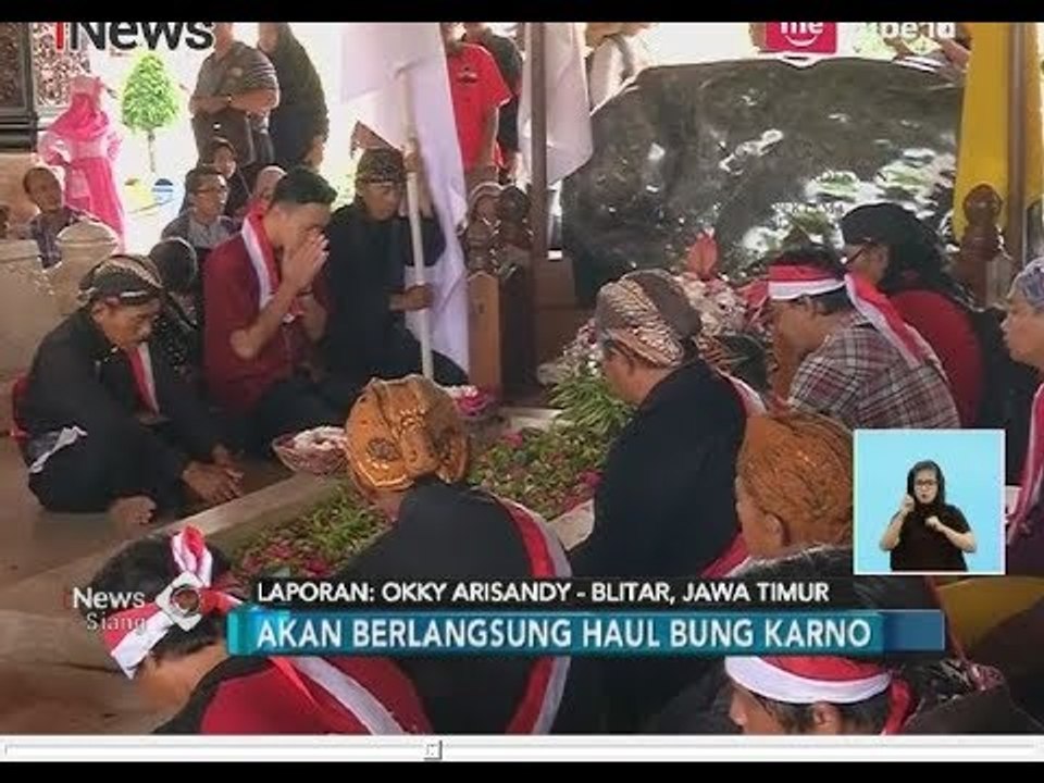 Beginilah Persiapan Haul ke-48 Bung Karno di Area Pemakaman, Kota Blitar - iNews Siang 20/06