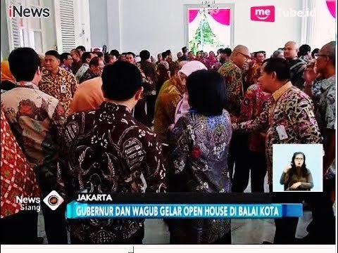 Pemprov DKI Gelar Open House 21 Juni, Warga Berdatangan - iNews Siang 21/06