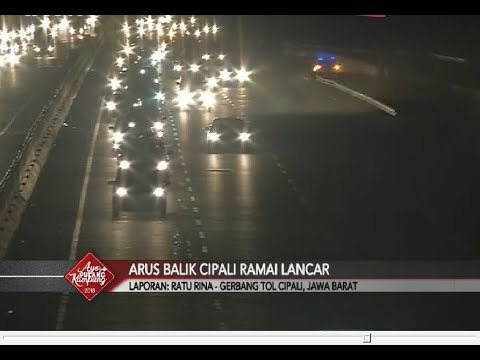 Tol Cipali KM 67 Arah Palimanan-Jakarta Terpantau Ramai Lancar - Special Report 20/06
