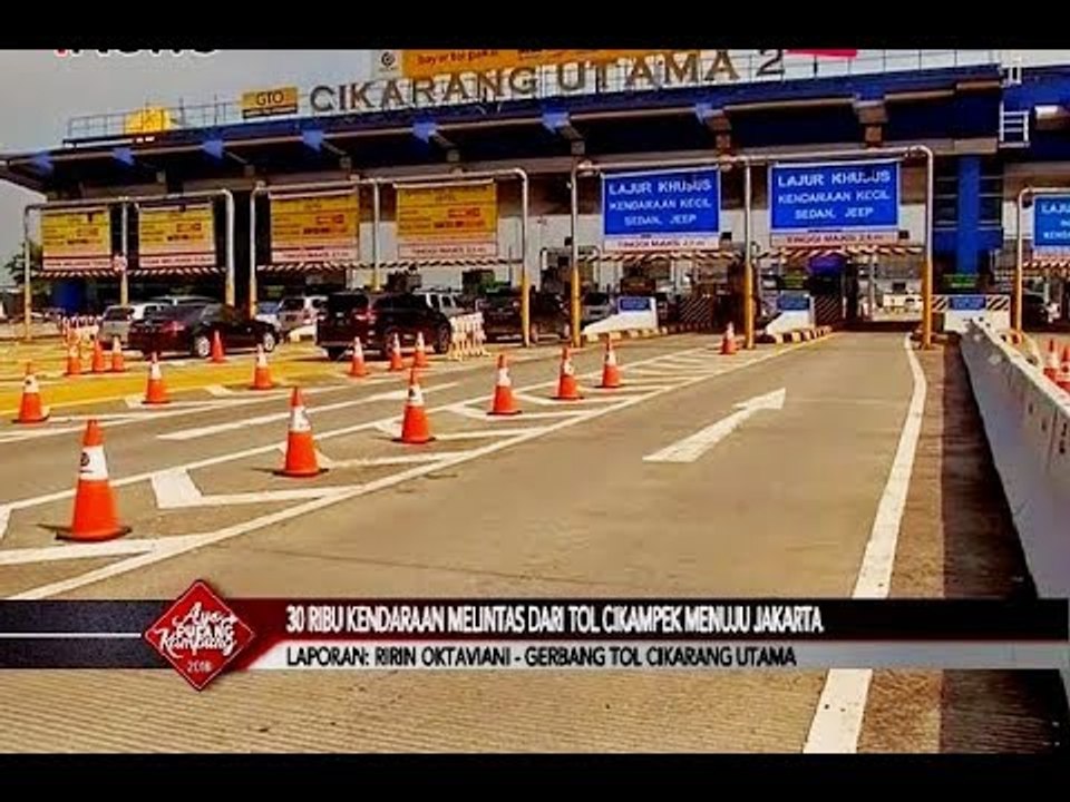 Pantauan Arus Balik H+6 di Nagreg, Gerbang Tol Palimanan, dan Cikarang Utama - Special Report 21/06