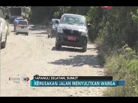 Tak Digubris Pemerintah, Jalan Lintas Sumatera Batu Jomba Kian Rusak Parah - iNews Pagi 22/06