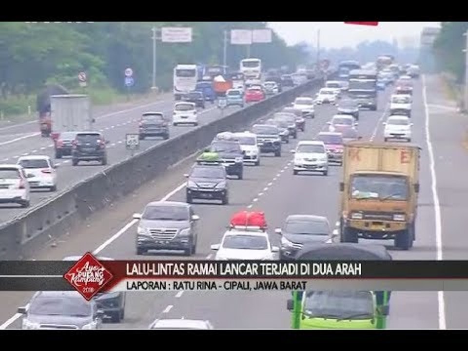 H+7 Lebaran, Arus Lalu Lintas di Tol Palimanan-Jakarta dan Sebaliknya Lancar - iNews Pagi 22/06