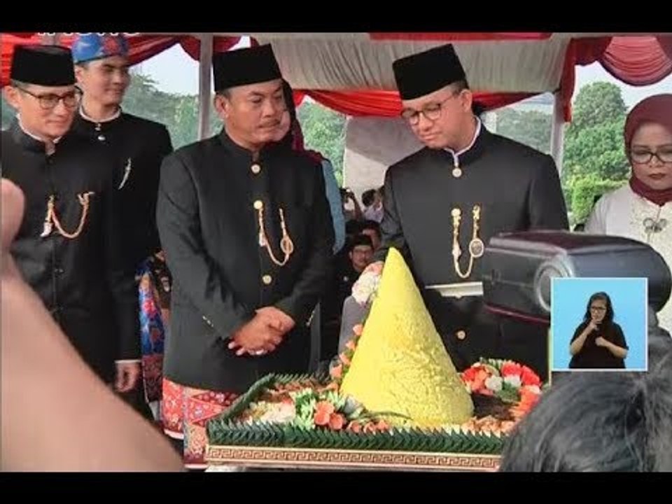 Begini Kemeriahan Upacara HUT Jakarta ke-491 yang Dipimpin Anies Baswedan - iNews Siang 22/06