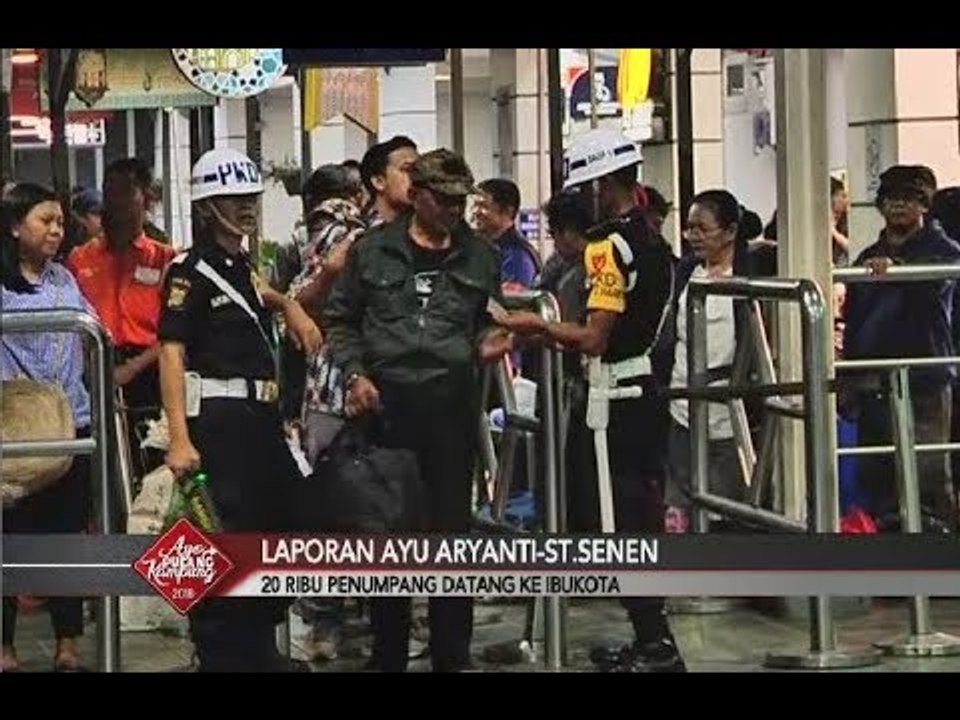 20 Ribu Pemudik Kembali Tiba di Stasiun Pasar Senen - iNews Malam 22/06