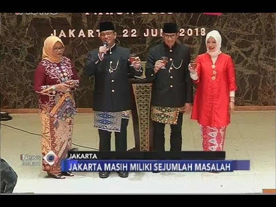Anies Baswedan Hadiri Rapat Paripurna Spesial Gunakan Pakaian Adat Betawi - iNews Malam 22/06