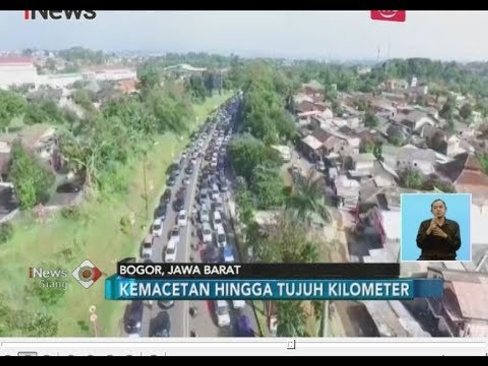 Libur Akhir Pekan, Jalur Puncak Macet Hingga Tujuh Kilometer - iNews Siang 23/06