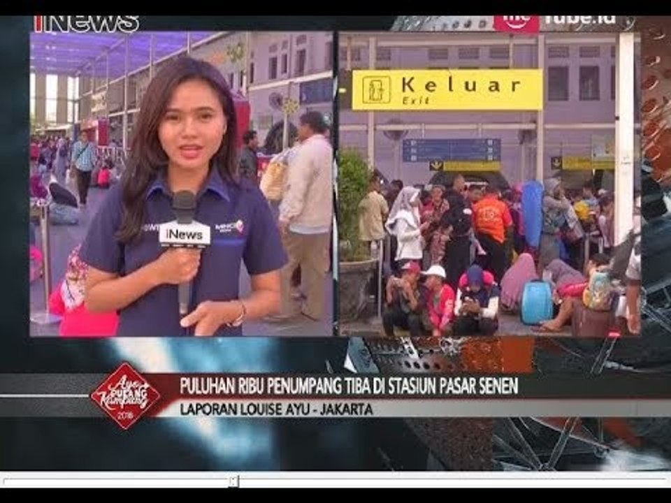 H+7 Lebaran, St. Pasar Senen Masih Dipadati Pemudik yang Kembali ke Ibu Kota - Special Report 22/06
