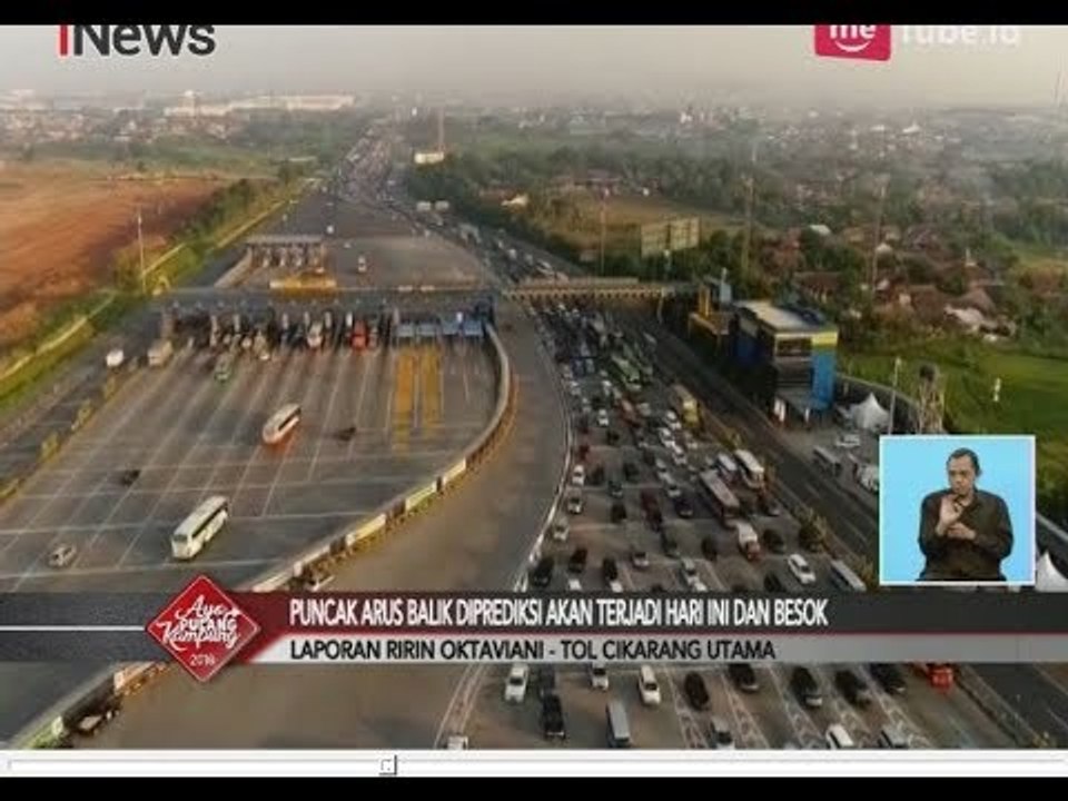 Arus Balik Gelombang Kedua, Jumlah Kendaraan di Tol Cikarut Alami Peningkatan - iNews Siang 23/06