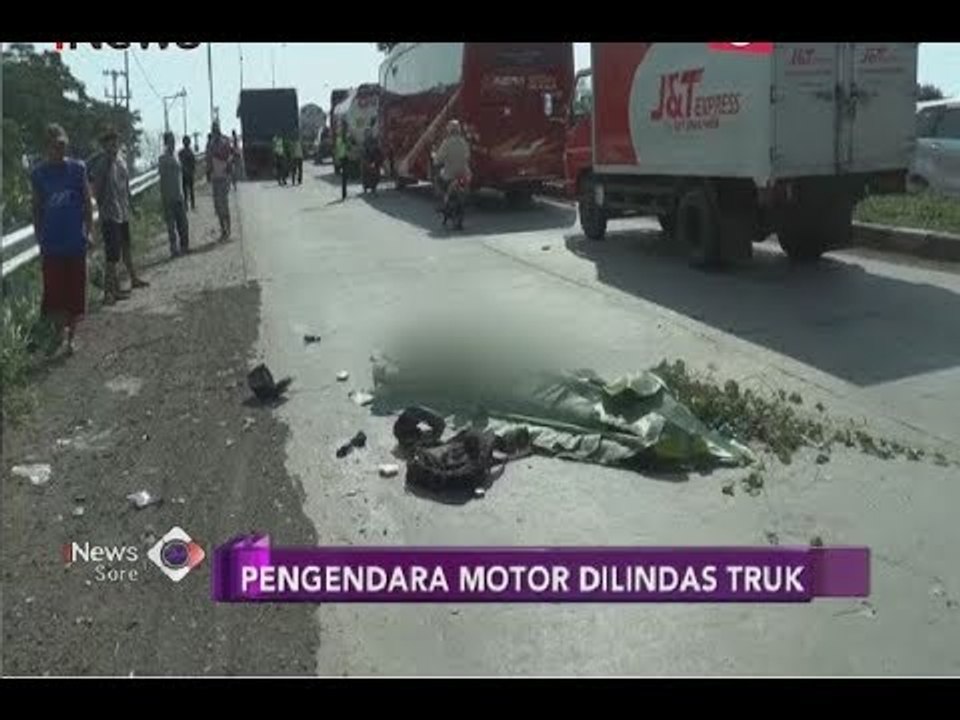 Jatuh dari Motor, Pengendara Tewas Terlindas Truk - iNews Sore 24/06
