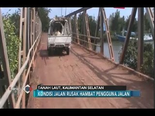 Jembatan Tanah Laut Rusak Sejak 5 Tahun, Pemerintah Tak Kunjung Perbaiki - iNews Pagi 22/06
