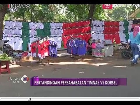 Uji Coba Timnas Indonesia Vs. Korsel Berkah untuk Para Pedagang Jersey - iNews Sore 23/06