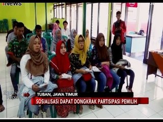 Kelompok Difabel Tuban Dapat Sosialisasi Pencoblosan Pilgub Jatim - Special Report 25/06