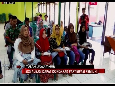 Kelompok Difabel Tuban Dapat Sosialisasi Pencoblosan Pilgub Jatim - Special Report 25/06