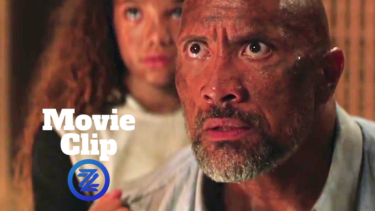 Skyscraper Movie Clip - Botha Blackmails Will (2018) Dwayne Johnson Action Movie HD