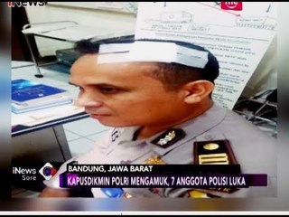 Jalannya Terhalang, Perwira Polisi Ngamuk Aniaya 7 Anak Buah Pakai Helm Baja - iNews Sore 26/06