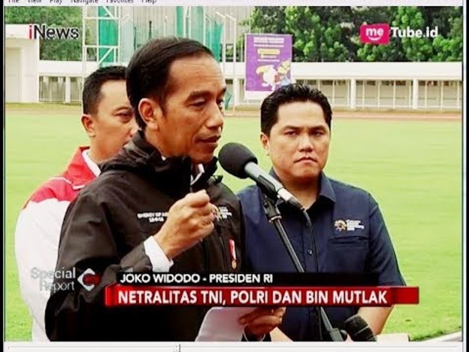 Jokowi: Netralitas TNI, Polri, dan BIN pada Pilkada Bersifat Mutlak - Special Report 26/06