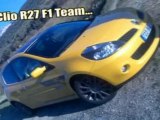 Clio R27 F1 Team : Petit Test ^^