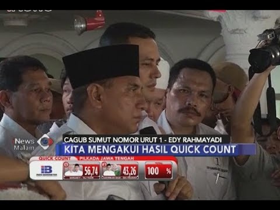 Pidato Kemenangan Pasangan Eramas: Hasil Hitung Cepat Belum Dinyatakan SAH - iNews Malam 27/06