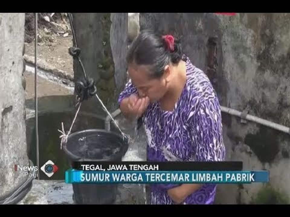 Berbau Semir Sepatu, Air Sumur Warga Kab. Tegal Tercemar Limbah Pabrik Berbahaya - iNews Pagi 28/06