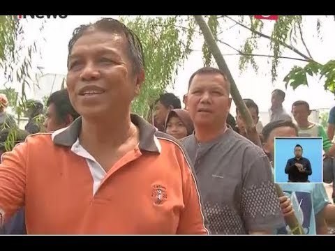 Kali Grogol Dipenuhi Warga yang Ingin Melihat Penampakan 3 Buaya - iNews Siang 29/06