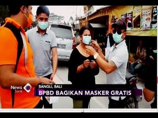 Bahaya Abu Gunung Agung, BPBD Bali Bagikan Masker Gratis - iNews Sore 29/06