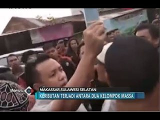 Ricuh Pilkada Makassar, Dua Kelompok Massa Saling Adu Keributan - iNews Pagi 01/07