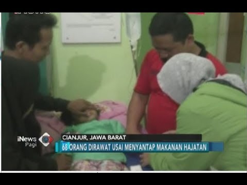 Usai Menyantap Makanan Hajatan, 68 Orang di Cianjur Keracunan - iNews Pagi 01/07