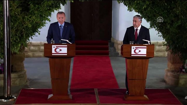 Türkiye Cumhurbaşkanı Erdoğan: 'Türkiye, Kıbrıslı Türklerin bir Kıbrıs Rum devletinde azınlık haline getirilmesine asla izin vermeyecektir' - LEFKOŞA