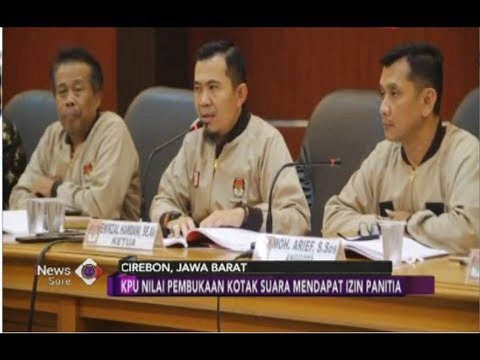 KPUD Cirebon Menolak Pemungutan Suara Ulang di 24 TPS - iNews Sore 01/07