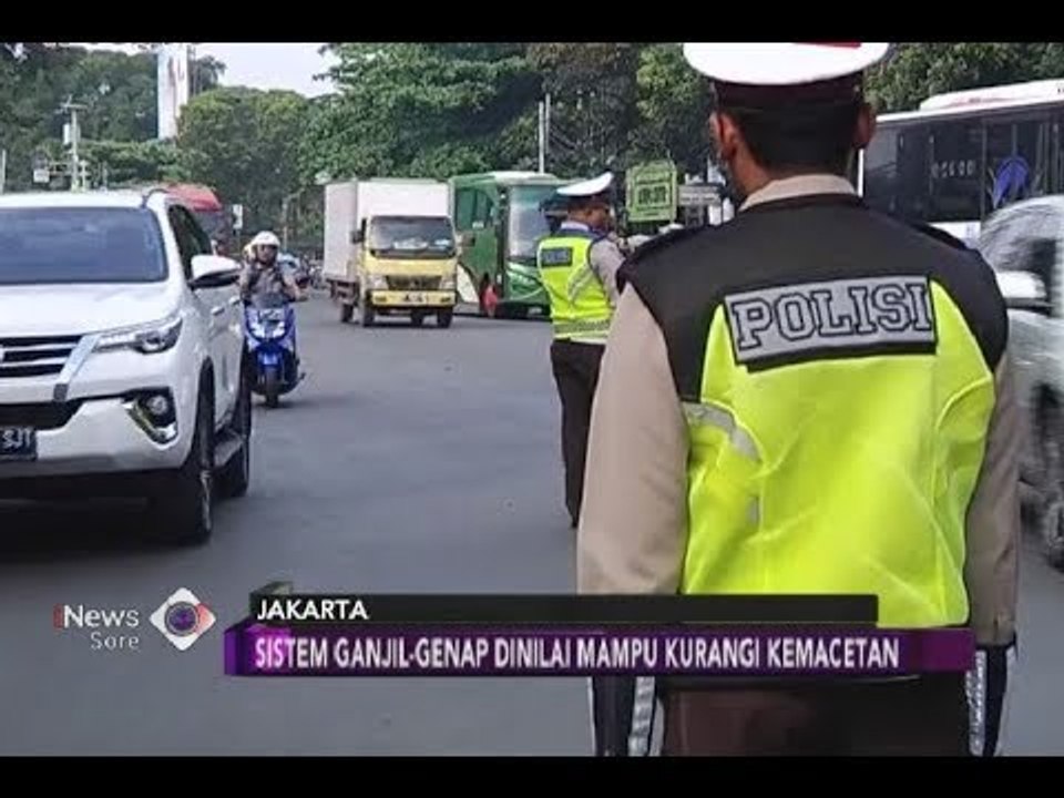 Jelang Asian Games, Sistem Ganjil Genap Diperluas di 13 Jalan Protokol Ibu Kota - iNews Sore 02/07