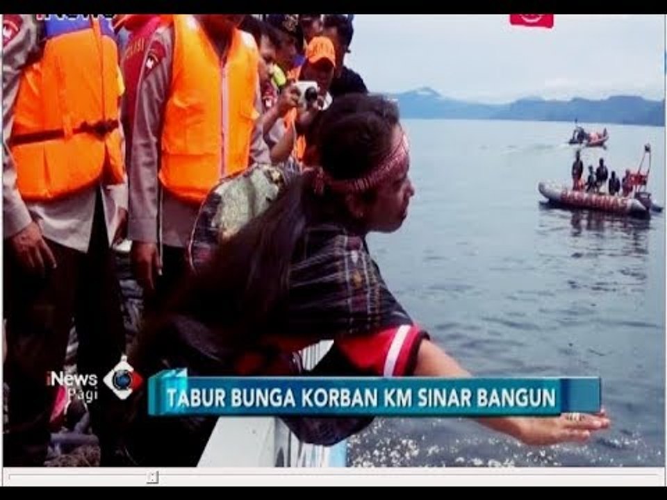Tangisan Iringi Tabur Bunga Korban KM Sinar Bangun di Danau Toba - iNews Pagi 03/07