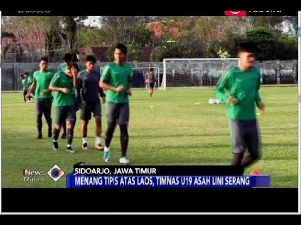 Piala AFF U-19: Indonesia Kalahkan Laos 1-0  - iNews Malam 02/07