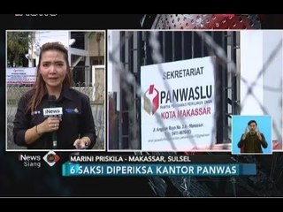 Descargar video: 6 Saksi Diperiksa Panwaslu Terkait Kisruh Pilkada Makassar - iNews Siang 02/07