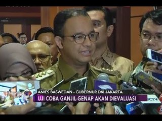 Anies Baswedan Minta Warga Maklumi Perluasan Ganjil Genap Demi Asian Games 2018 - iNews Sore 02/07