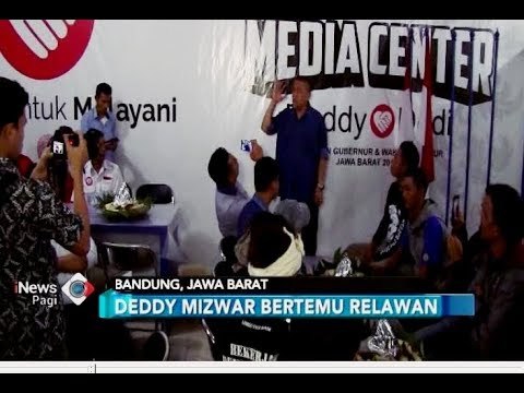 Deddy Mizwar Gelar Halal Bihalal Bersama Relawannya di Posko Pemenangan - iNews Pagi 03/07