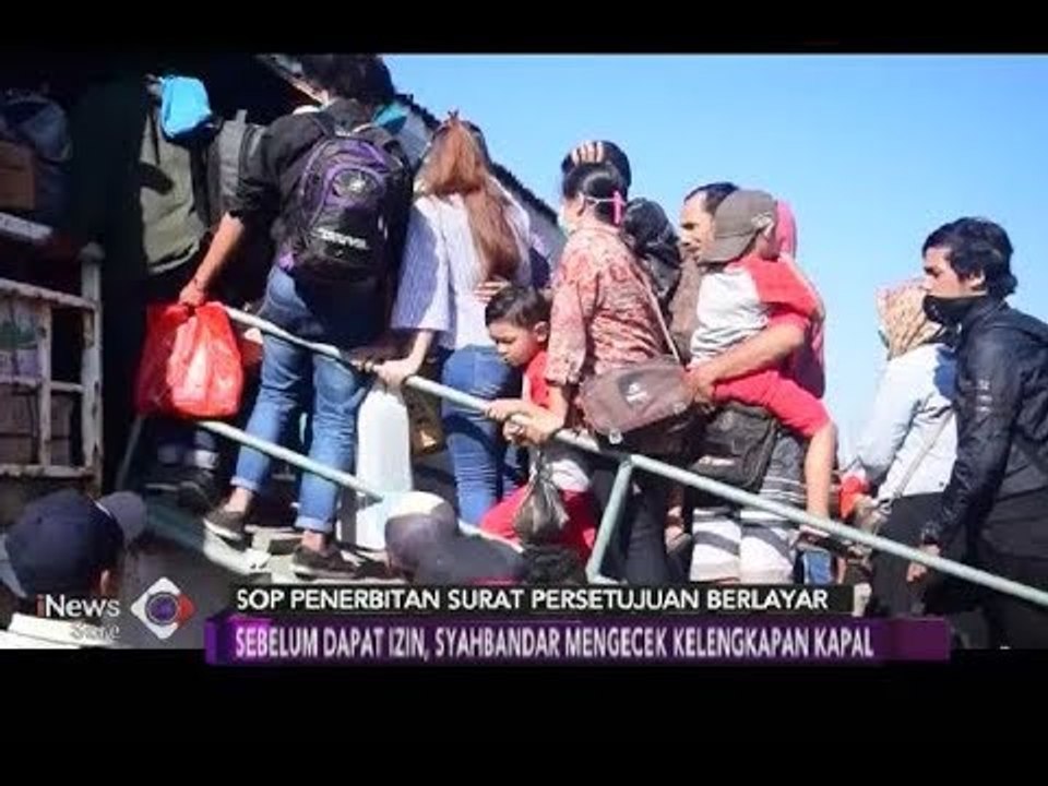 Tak Hanya Surat Izin, Nahkoda dan Penumpang Miliki Peran Penting Kapal Berlayar - iNews Sore 03/07