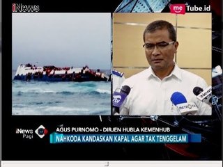KEMENHUB: KM Lestari Maju Tenggelam Akibat Cuaca Buruk - iNews Pagi 04/07